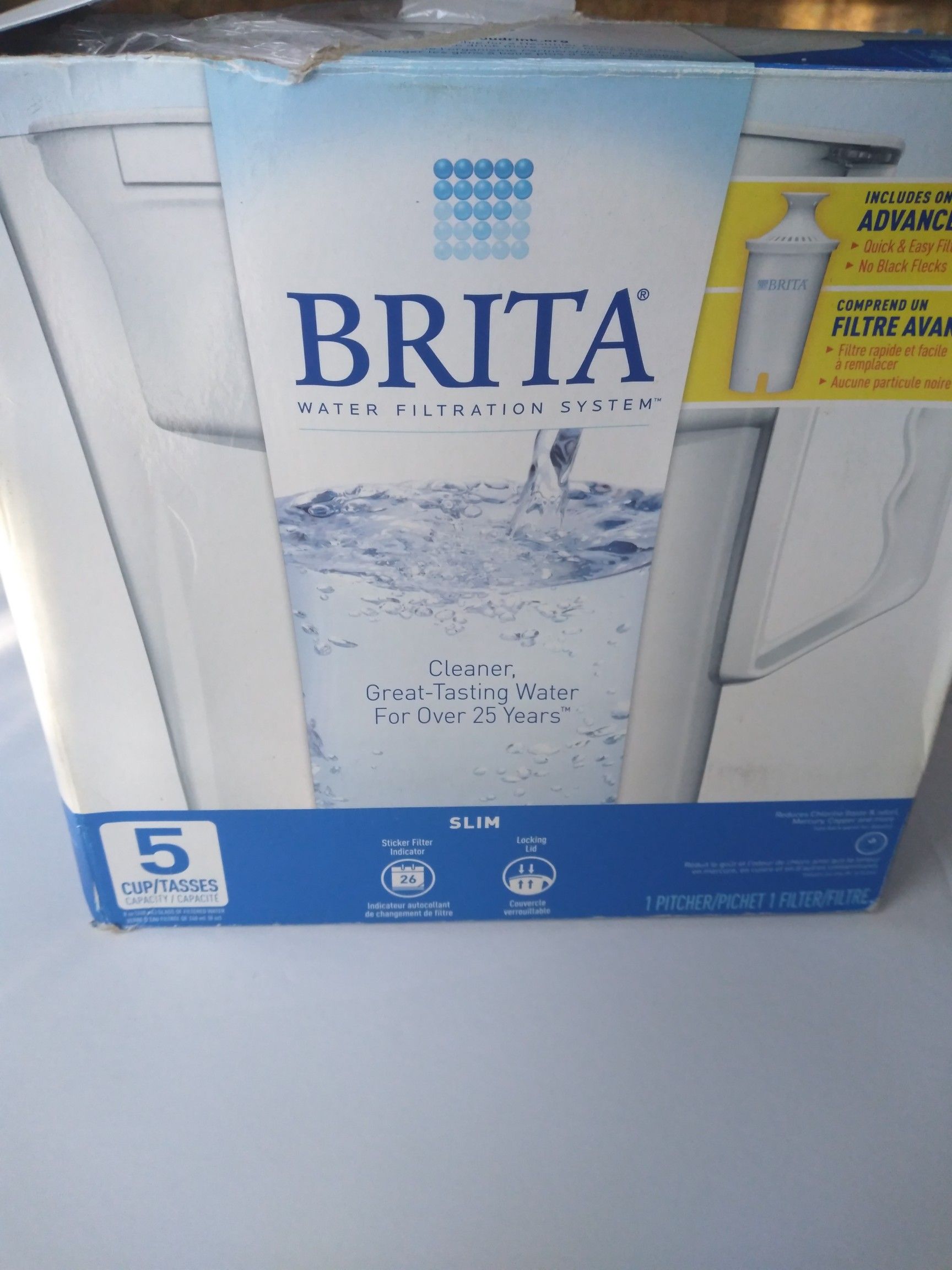 Brita water filtration system