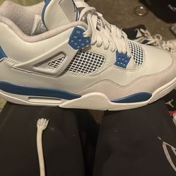 Military Blue Jordan 4s