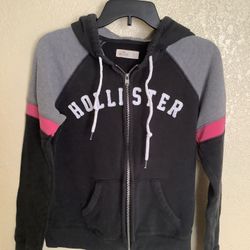 Hollister Full-Zip Hoodie Size L $10