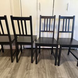 Ikea Stefan 4 Chairs