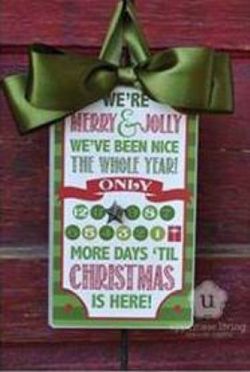 Christmas 12 day countdown