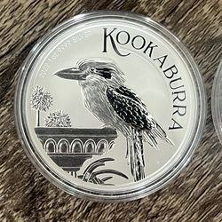 2022 Australia Kookaburra 1oz $1 Pure Silver .9999 Proof