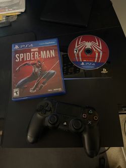 PlayStation 4 + Spiderman Videogame