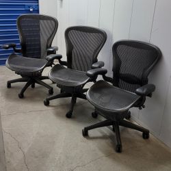 Herman Miller Aeron Size B Fully Ergonomic Task Chair 