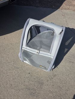Pet carrier backpack