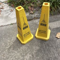 Wet Floor Caution Markers