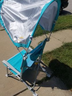 New Gci Waterside Big Surf Beach Chair With Sunshade For Sale In Kansas City Mo Offerup