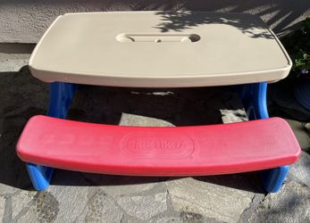 Little Tikes Vintage Bench Table 
