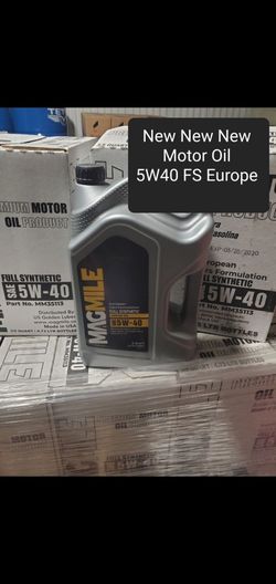Magmile Full Synthetic 5W-40 Motor Oil 5 Quart