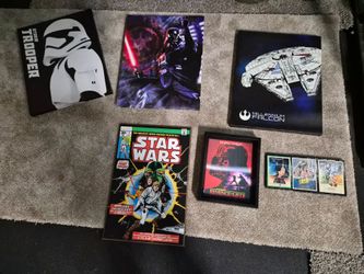 Box of star wars stuff