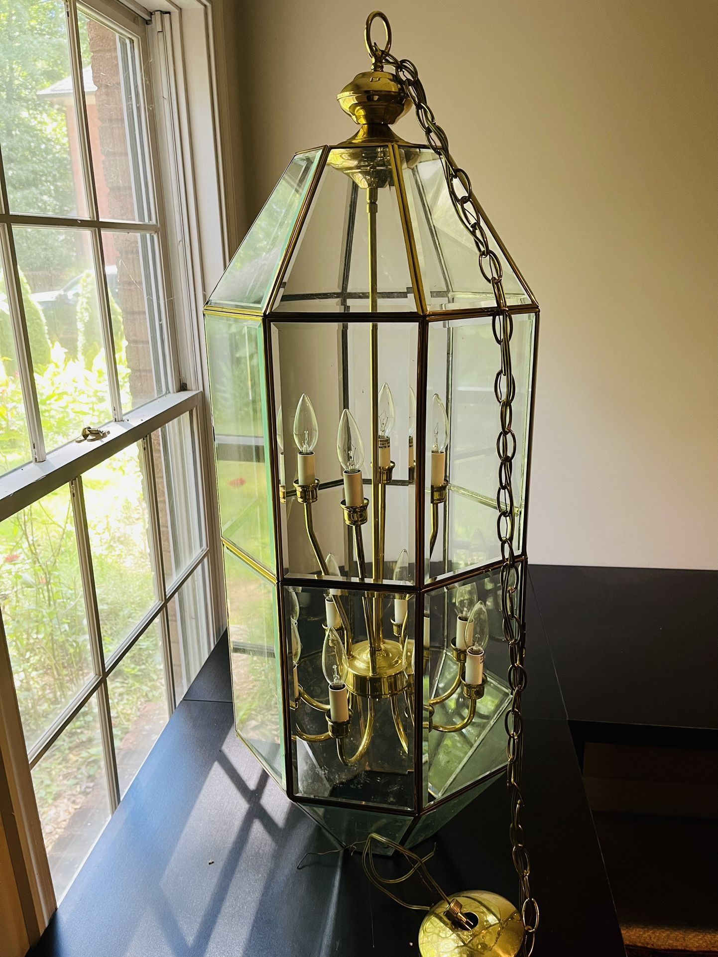 Brass Chandelier