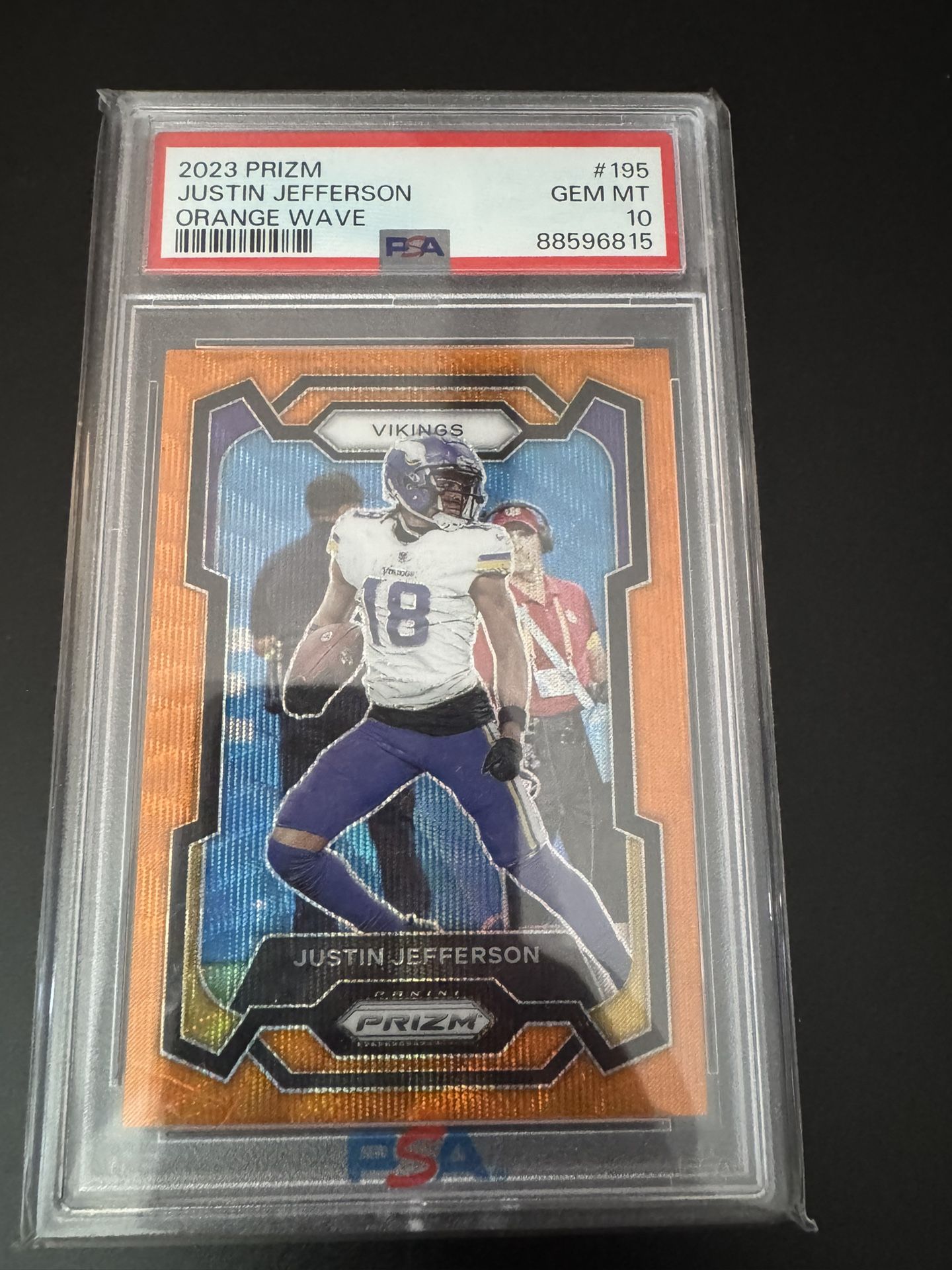 Justin Jefferson 2023 Prizm /60 Pop 3