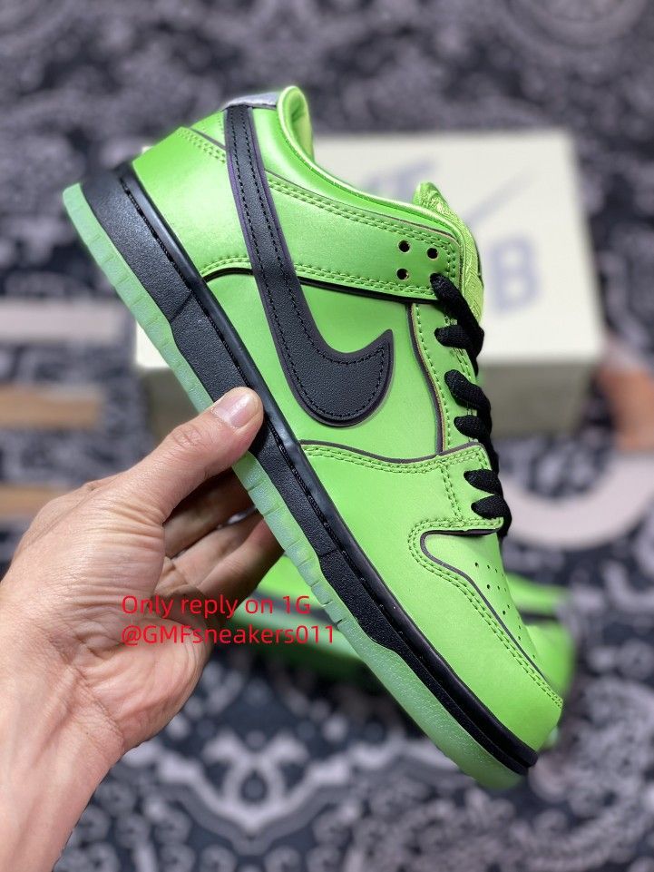 The Powerpuff Girls x D.unk Low Pro SB QS 'Buttercup'