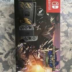 Nintendo Switch Monster Hunter Rise Edition - Switch + Game Bundle ! 