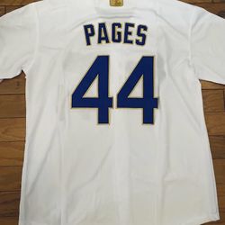 Pages White Gold Open Day Jersey