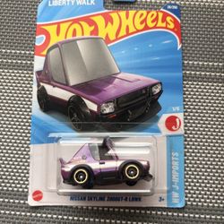 Hot Wheels 2026 Tooned Nissan Skyline 2000GT-R LBWK Purple 26/250