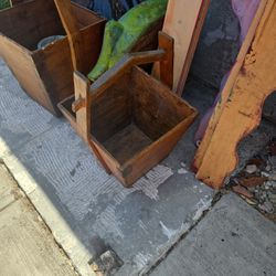 Wood Baskets 