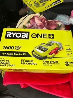 Ryobi one 1600 peak amp