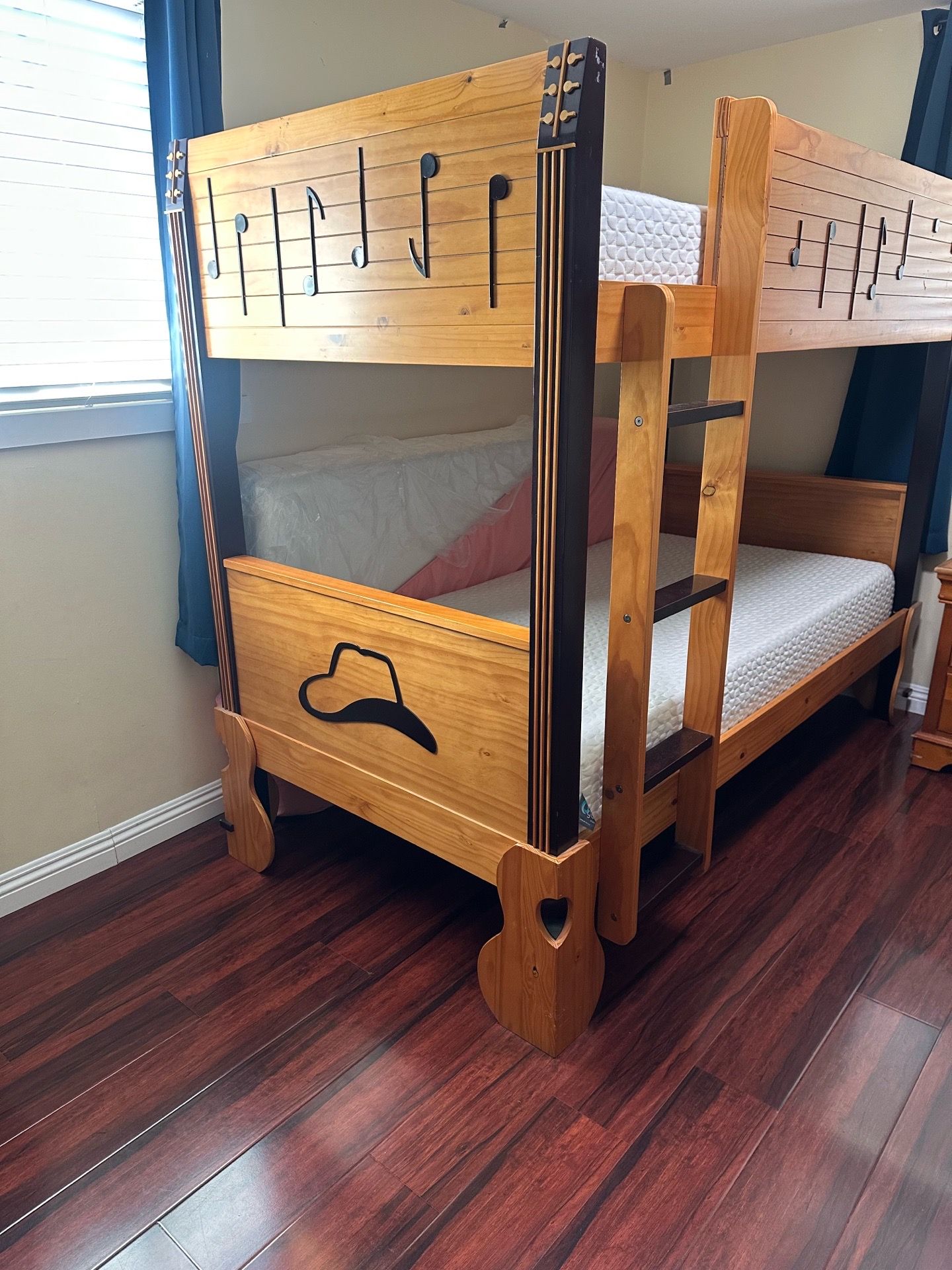 Bunk bed frame