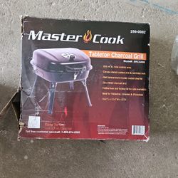 Master Cook Tabletop Charcoal Grill