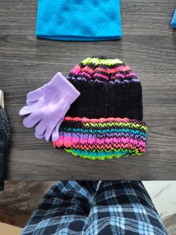 Hat And Glove For Girl