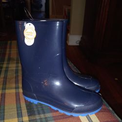 Boys Size 2-3 Rain Boots