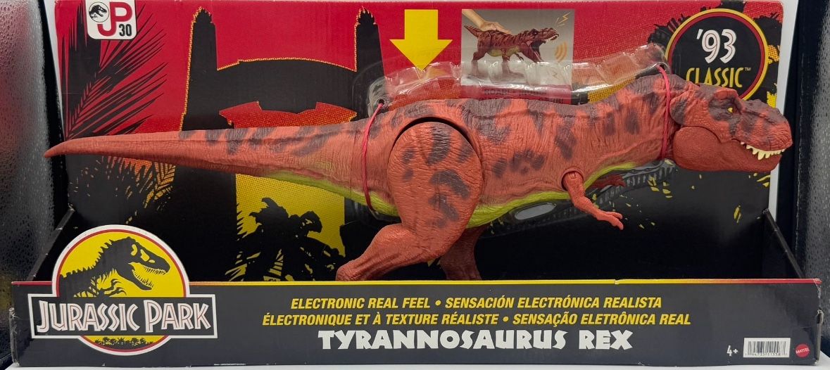 Jurassic Park Electronic Real Feel Tyrannosaurus Rex 93 Classic 30th Anniversary