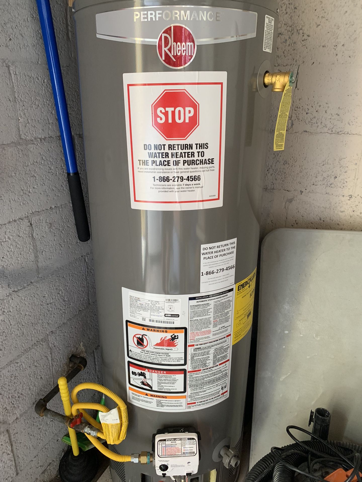 Gas Boiler Works Perfect. 1 Year Old for Sale in Hollywood, FL - OfferUp