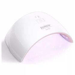 SUNUV UV LED Nail Lamp, Gel UV Light Nail Dryer for Gel Nail Polish SUN9C Pink