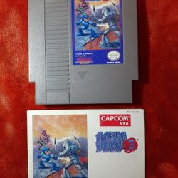 Nintendo NES Games- Mega Man 3 (with Manual)
