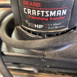 Sander Craftsman . 