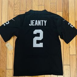 Jeanty Black Men Raiders Jersey
