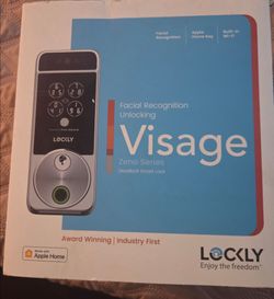 Lockly visage smart lock