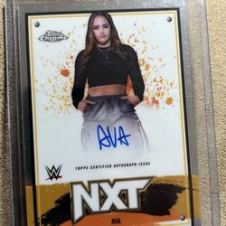 Ava WWE Card Auto