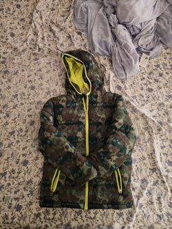 Boys puffy winter jacket