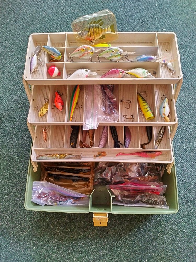 Tackle Box With Lures
