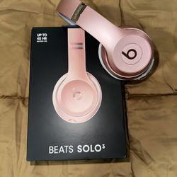 Solo 3 Rose Gold Beats