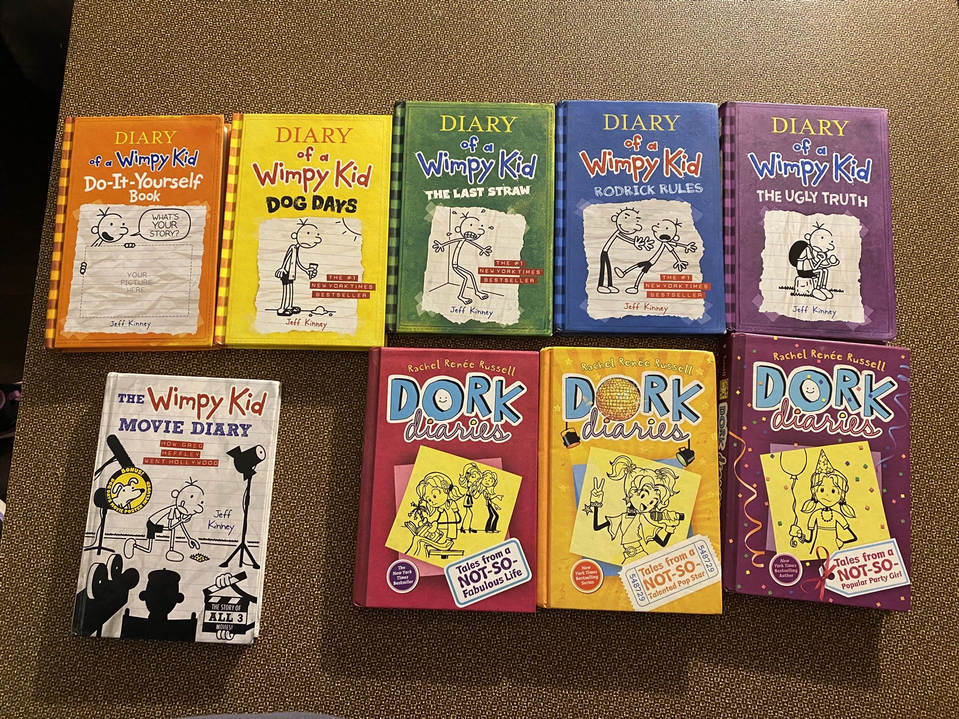 Diary Of A Wimpy Kid & Dork Diaries