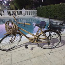 ​Rare Bamboo Bike Co. Vintage Bicycle – Authentic Collector's Piece