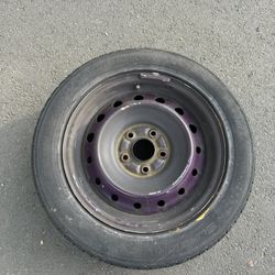 Full size spare wheel