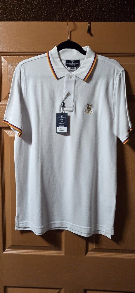 Psycho Bunny Men Polo Sz M