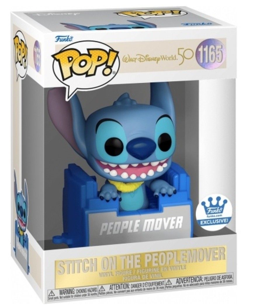 2022 Stitch On The People Mover Funko Ex