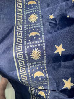 90s sun and moon shower curtain / celestial