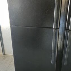GE black refrigerator