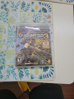 Uncharted 3 Ps3 Game