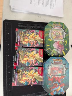 Pokémon TCG Lot Booster Bundles & Tins