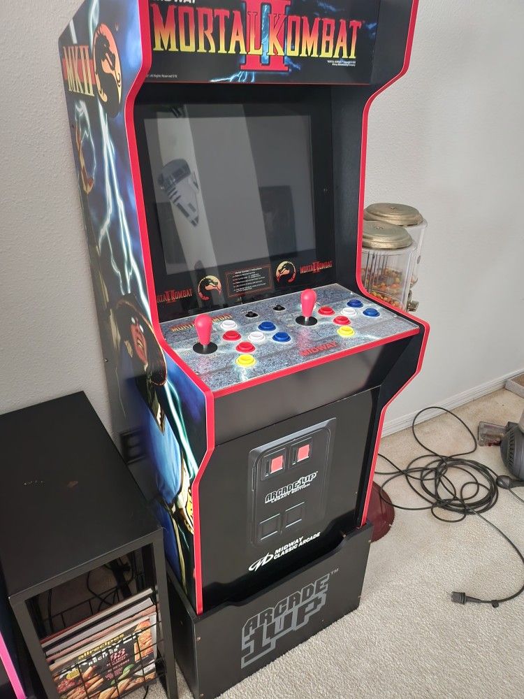 1 up arcade mortal kombat With Riser