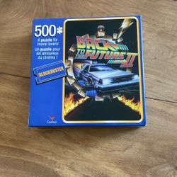 Back To The Future 2 Blockbuster Puzzle