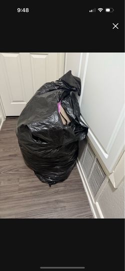 BAG FULL OF CLOTHES