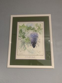 White Frame 21”x26” $15 